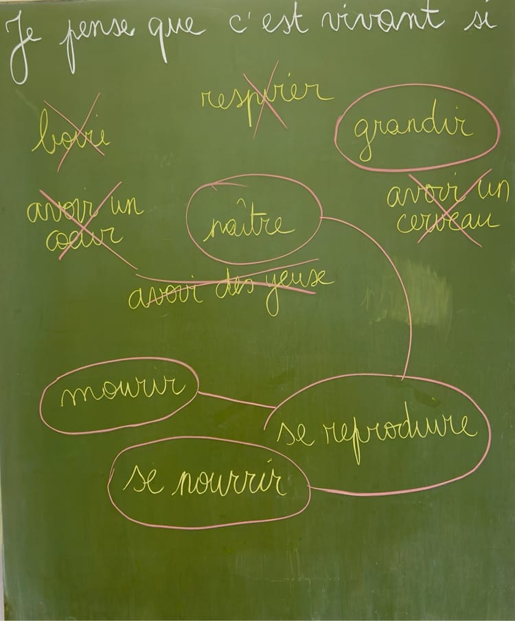 Je pense que c'est vivant si...