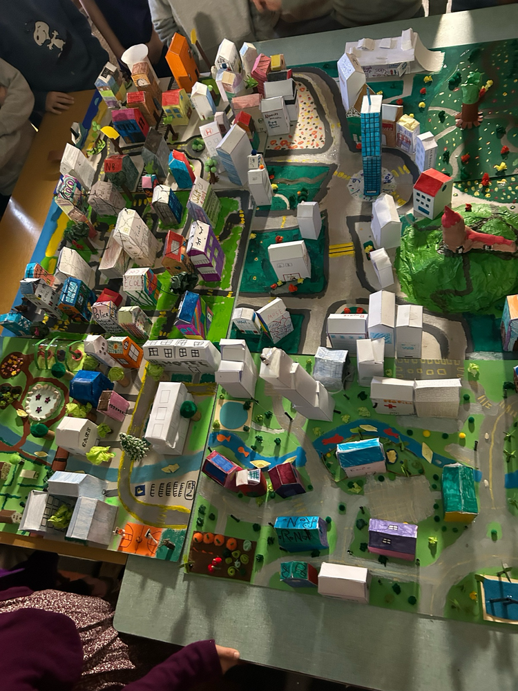 La maquette de notre ville de rêve