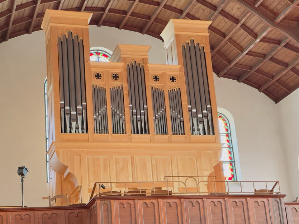 Visite de l'orgue de Villamont
